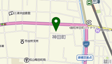 大濱犬三商店株式会社の地図画像