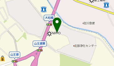 大和アスコン株式会社の地図画像