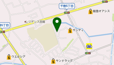 有限会社楽笑の地図画像