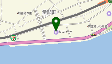 有限会社なにわ旅館の地図画像