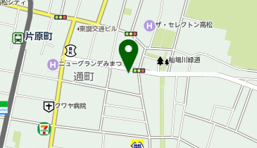 一般社団法人スポルトフェライン高松の地図画像