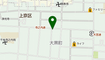 京西陣菓匠宗禅有限会社の地図画像
