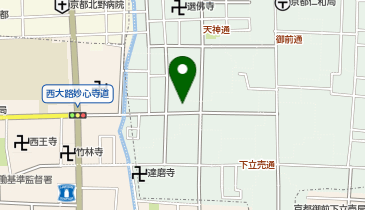 京都府電機商業組合の地図画像