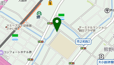 株式会社A and Cの地図画像