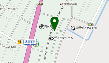 東海サントル株式会社の地図画像