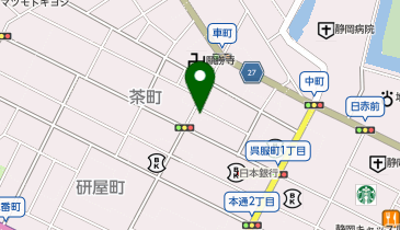 一般財団法人静岡県社会保険協会の地図画像