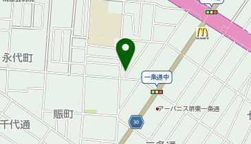 有限会社なかはら美装の地図画像