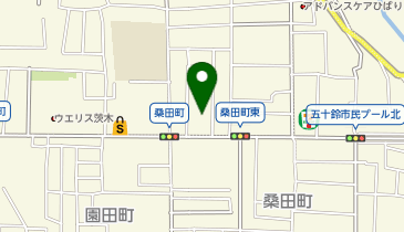 日本基督教団茨木東教会の地図画像