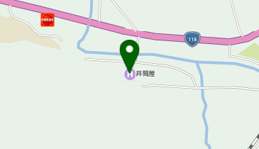 有限会社井筒屋の地図画像