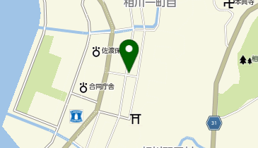 株式会社相川車座の地図画像