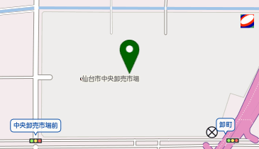 仙台あおば青果株式会社の地図画像