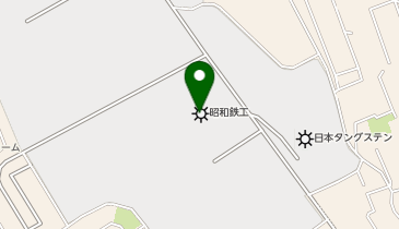 昭和鉄工株式会社の地図画像