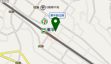有限会社栗平産業の地図画像