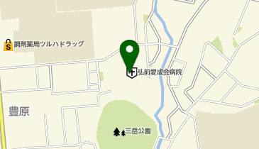 一般社団法人青森県精神科病院・診療所協会の地図画像