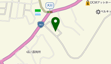 藤原工業株式会社の地図画像