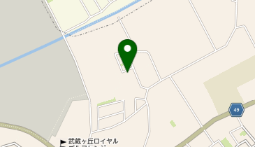 有限会社草野重機の地図画像