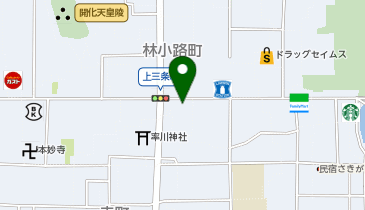 株式会社天平楽座の地図画像