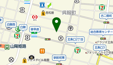 特定非営利活動法人全国ヒューマニティー支援機構の地図画像