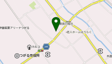 社団法人木造町農業機械化公社の地図画像