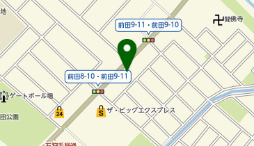 株式会社三喜の地図画像