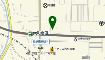 奈良県織物工業協同組合の地図画像