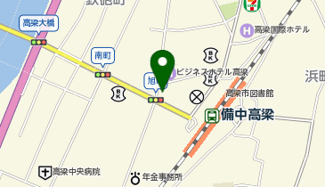 一般社団法人高梁市観光協会の地図画像