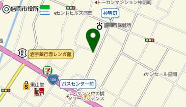 株式会社プルージックの地図画像