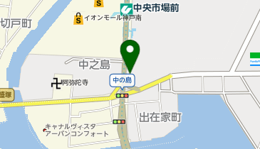 神果神戸青果株式会社の地図画像