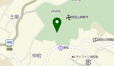 成田山恵勝寺の地図画像