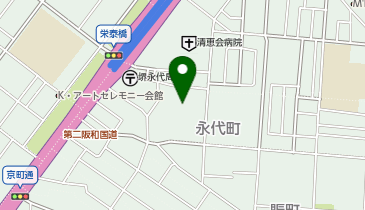 金城塗装株式会社の地図画像