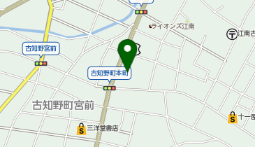 東大海道教会の地図画像
