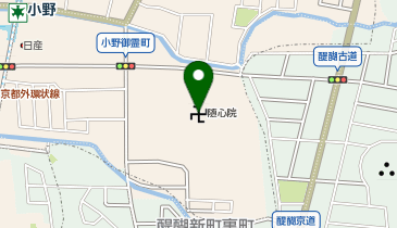 隨心院の地図画像