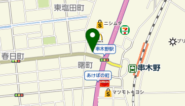 JEC株式会社の地図画像