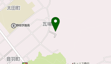 白山神社の地図画像