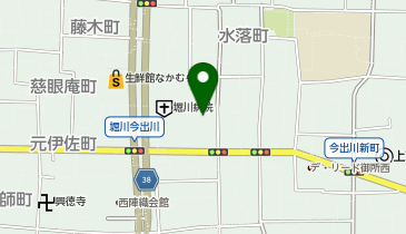 白峯神宮の地図画像