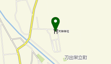 天満神社の地図画像