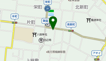 有限会社上田家具店の地図画像