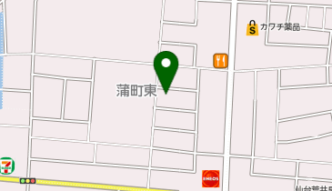 株式会社仙台ポスティングの地図画像