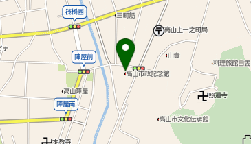 一般財団法人高山市施設振興公社の地図画像