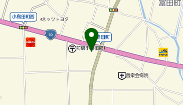 有限会社まるやフーズの地図画像