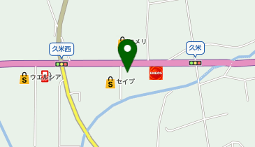 有限会社吉成商店の地図画像