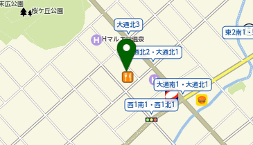 有限会社フレッシュマートマルエーの地図画像