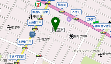株式会社メディエスタの地図画像