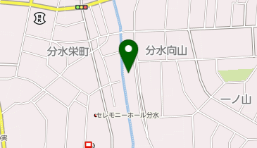 分水砂採取販売協同組合の地図画像