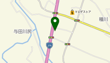 有限会社久保田衣料店の地図画像