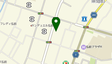 東北税理士会弘前支部の地図画像