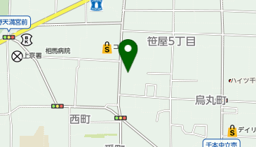 一般社団法人西陣経済研究所の地図画像