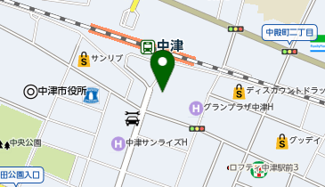 一般社団法人なかつWAKUWAKUプロジェクトの地図画像