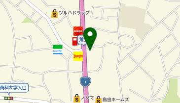 有限会社ホームの地図画像