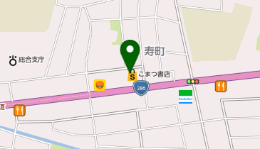 株式会社こまつ書店の地図画像